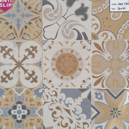 60CMx60CM / SERENITY ARA DECOR Granit Lantai Teras Garasi Matte Dus