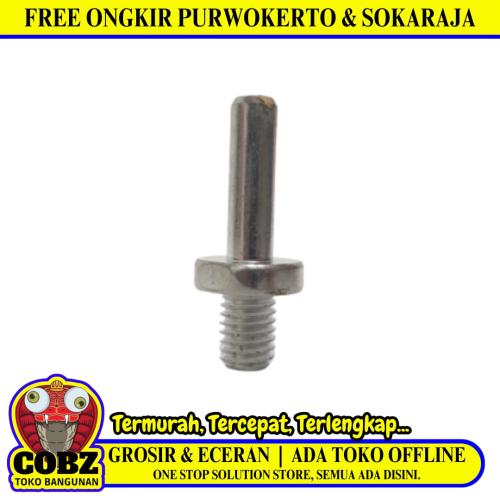 M 10 / VELCRO Adapter Konektor Sambungan Tatakan Amplas Velcrow Ke Bor