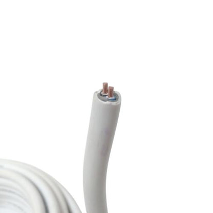 2 INTI x 2.5 MM / TM NYM Tunggal Kabel Tembaga SNI Putih Meter