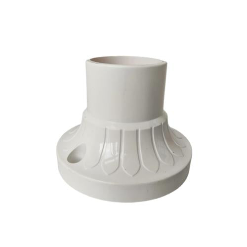 MATSUI Fitting Tempat Lampu Plafon Atap Tempel Bulat Kecil Putih