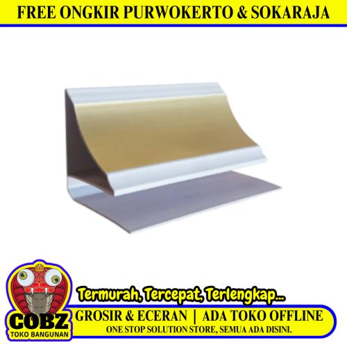 3 CM x 4 CM x 4 M / SHUNDA PLAFON LS-307-1 List Profil U PVC Batang