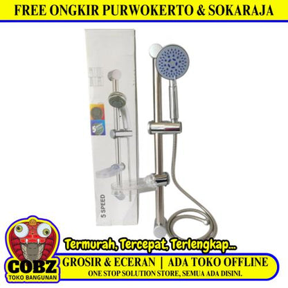 1/2 IN / COBZ Column Shower Tiang Kamar Mandi Set