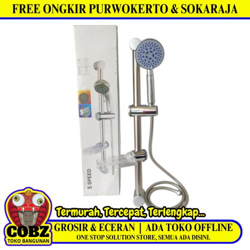 1/2 IN / COBZ Column Shower Tiang Kamar Mandi Set