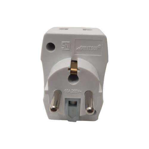 MITSUI Steker Jek Stop Kontak Terminal Colokan Serbaguna Universal