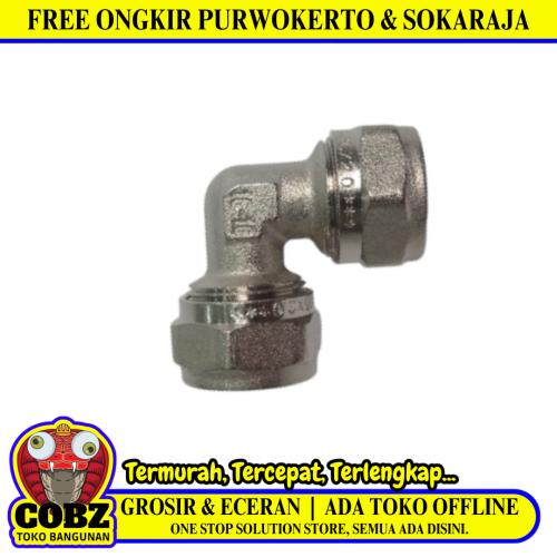L 16 / FIDEM Knee Keni L Elbow Fitting Selang Pex Air Panas Stainless
