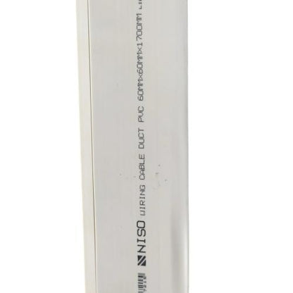 60 MM x 60 MM x 1700 MM / NISO Kabel Dak Ducting Trunking Protector Putih Batang