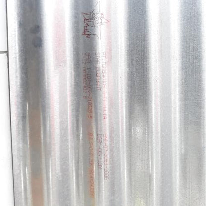 0.2 MM x 87 CM x 240 CM / LOKFOM Seng Gelombang 8 Kaki Anti Karat Lembar