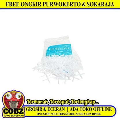 1 MM / COBZ Tile Leveling Spacer Jarak Nat Keramik Granit Bungkus