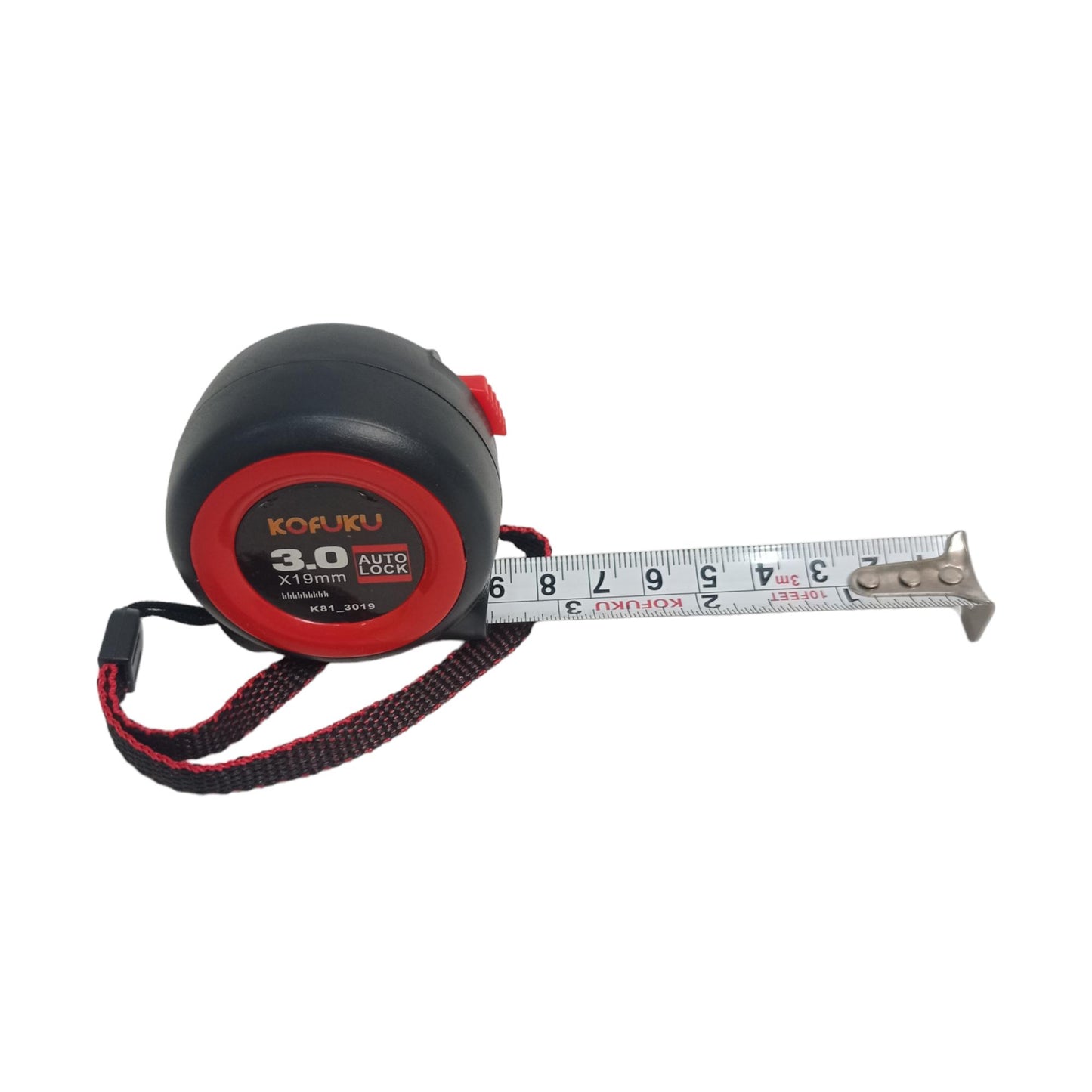 3 M / KOFUKU Meteran Alat Ukur Tukang Bangunan Measuring Tape