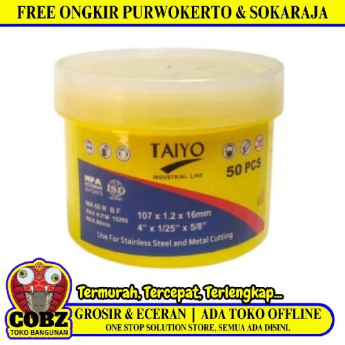 11 CM x 9 CM x 11 CM / TAIYO Tool Organizer Box Kotak Perkakas