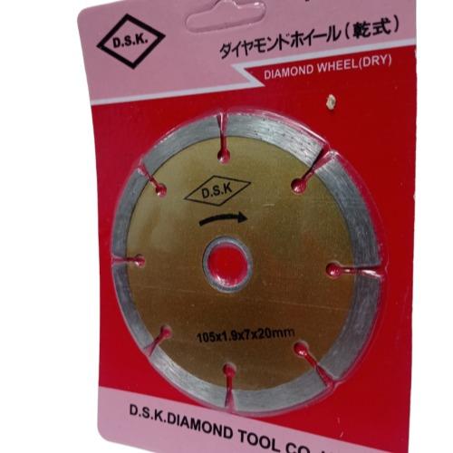 4 IN / D.S.K Dry Mata Gerinda Potong Keramik Diamond Cutting Wheel