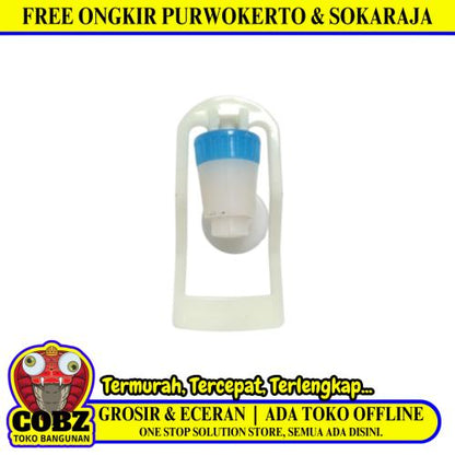 3/8 IN / COBZ 02 Kran Dispenser Guci Drat Luar Air Dingin Cold Biru