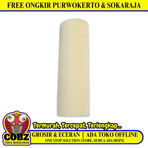 4 IN / STARK Refill Isi Kuas Busa Roll Cat Tembok Kayu Besi Kecil