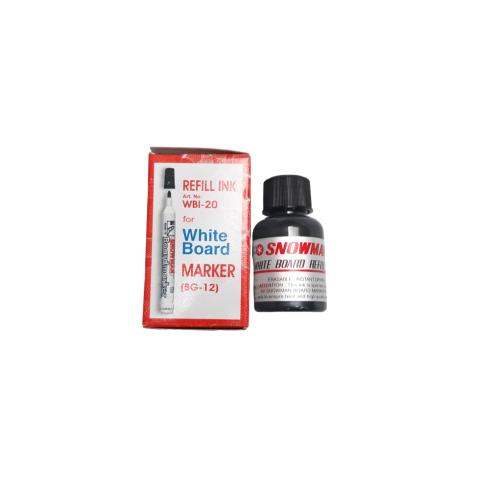 TM Refill Spidol Non Permanent White Board Ink Hitam Botol
