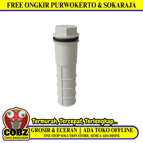 1 IN / GMP Tutup Sumpel Slontong Pembuangan Bak Bahan Putih