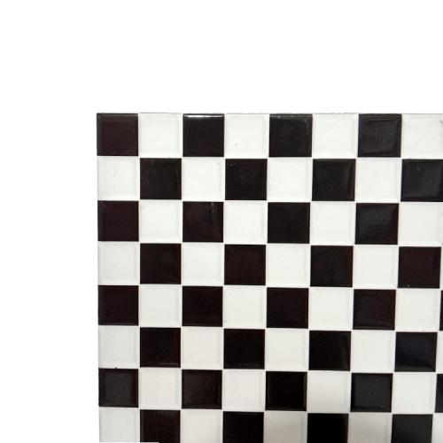 25 CM x 40 CM / UNO ZEUS Keramik Dinding Kamar Mandi Glossy Black Dus