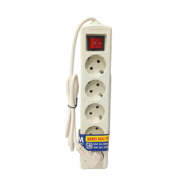 5 LUBANG x 150 CM / SUNSAFE Stop Kontak Colokan Terminal Kabel 1.5 M