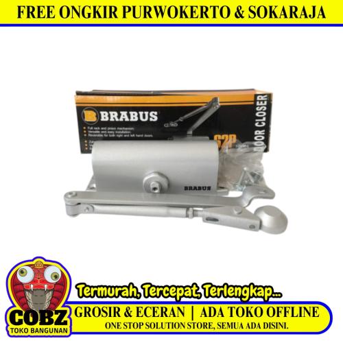 BRABUS 62P Door Closer Alat Penutup Penahan Pintu Otomatis  Set