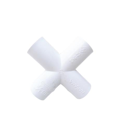 1/2 IN / NAKAMA Tee 4 Way Straight Fitting Pipa Hidroponik PVC Pcs