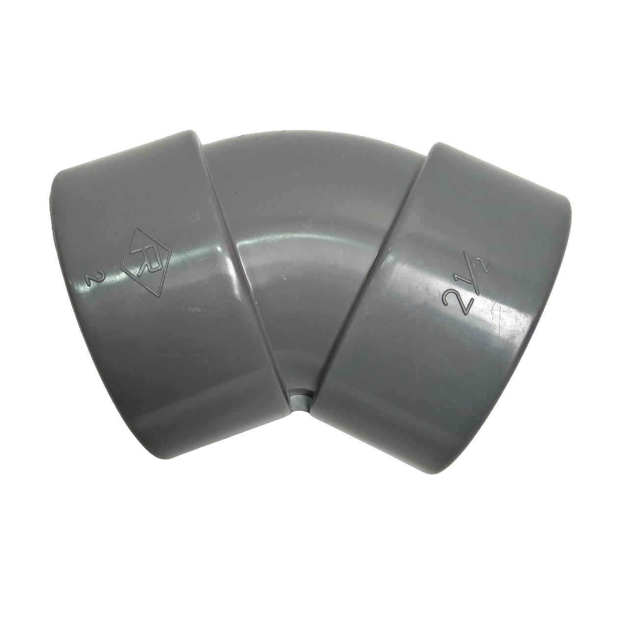 2 1/2 IN / RUCIKA D-45L Elbow Knee Keni 45 Derajat Fitting Pipa PVC