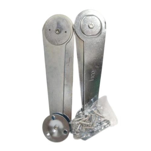 9 IN / VICO Tangan Gareng Engsel Salon Penahan Jendela Stainless Set