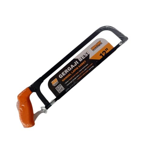 12 IN / HIOSHI Gergaji Gendewa Gorok Potong Besi Logam Gagang Karet