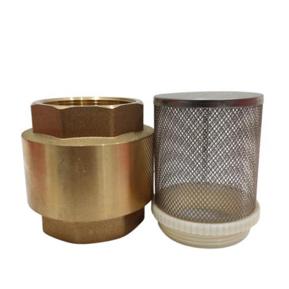 2 IN / ONDA Foot Klep Valve Saringan Pipa Pompa Torrent Kuningan