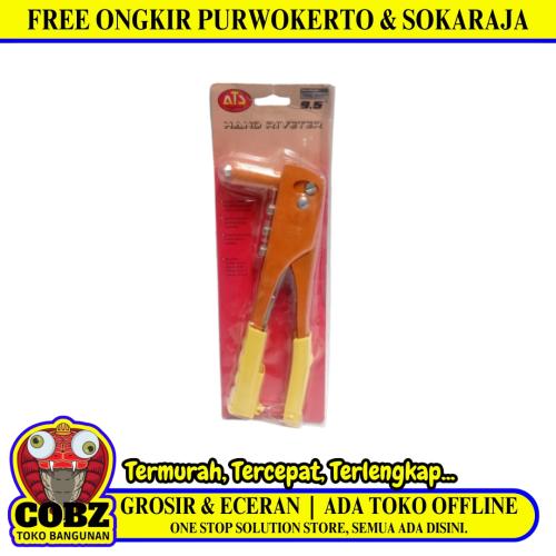9 1/2 IN / ATS Tang Hand Riveter Tembakan Paku Keling Aluminium