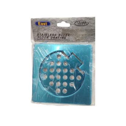 4 IN / EAST  Saringan Got Plat Floor Drain Kamar Mandi Stainless