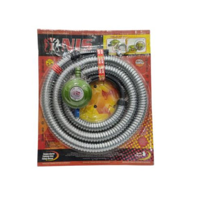 180 CM / NIS Selang + Regulator Kepala Gas LPG Tekanan Rendah Set