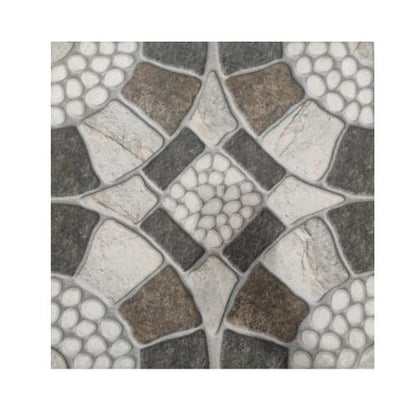 50 CM X 50 CM / UNO MINNESUTA Keramik Lantai Teras Garasi Matte Grey Dus