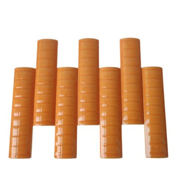 10 CM / TM Kuku Macan Bon Bon Lis Keramik Garis Orange Lembar
