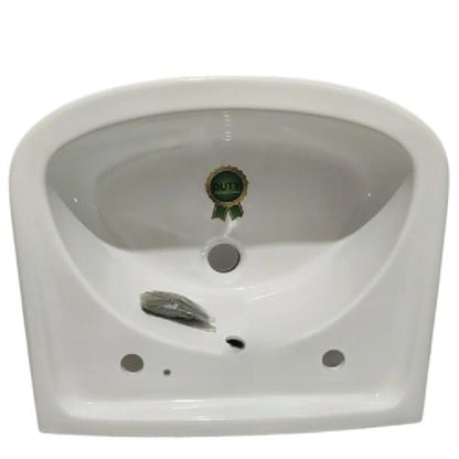 47 CM x 41 CM x 21 CM / DUTY Wastafel Cuci Tangan Besar Putih Keramik