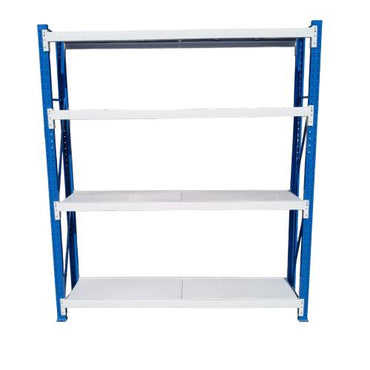 LB 45 CM x L 180 CM x T 200 CM / TM DS Rak Gudang Susun Industri Biru Cream Set