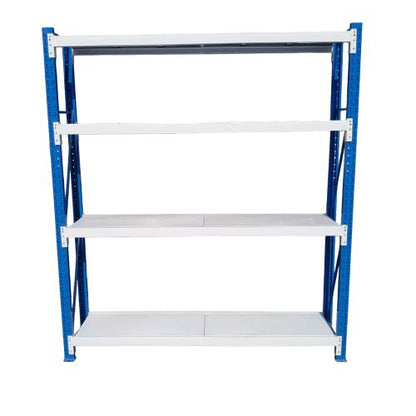 LB 45 CM x L 180 CM x T 200 CM / TM DS Rak Gudang Susun Industri Biru Cream Set