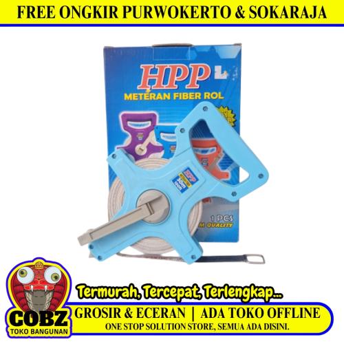 30 M / HPP Meteran Tancap Roll Gulung Alat Ukur Measuring Tape
