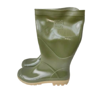 NO 40 / AP ORCA Sepatu Boot Kebun Pabrik Proyek Safety Karet Hijau Set