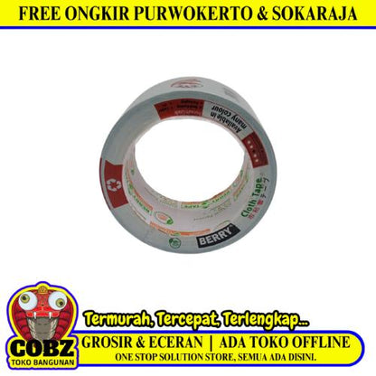 48 MM / BERRY  Isolasi Selotip Lakban Stationary Tape Hijau