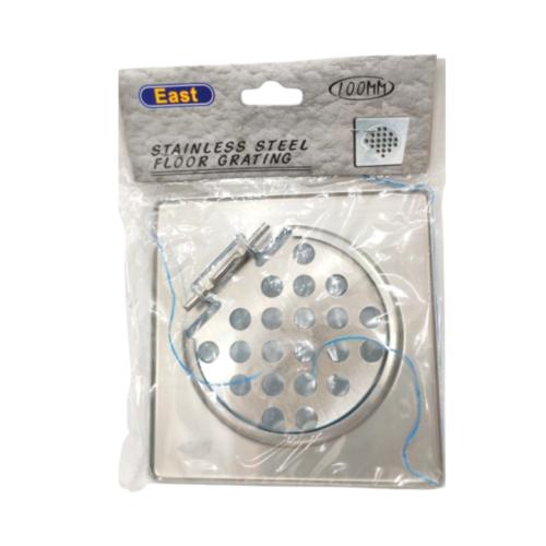 4 IN / EAST  Saringan Got Plat Floor Drain Kamar Mandi Stainless