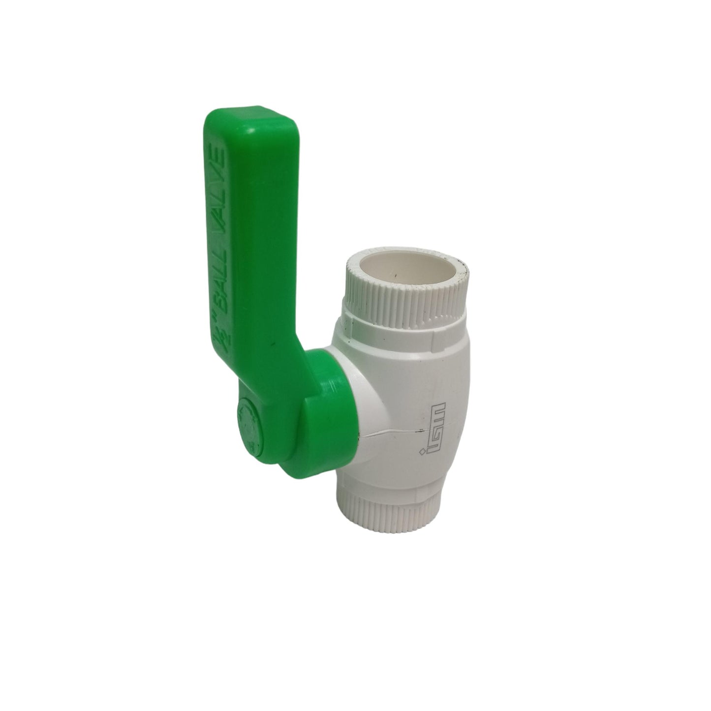 1/2 IN / IGM Stop Kran Polos Ball Valve Engkol Plastik PVC