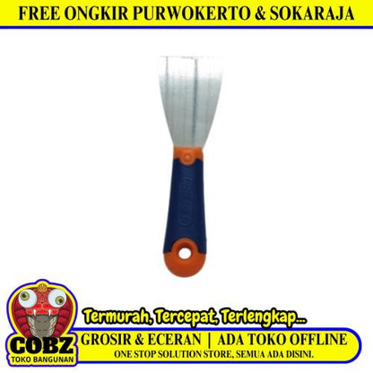 2 1/2 IN / FREDER Sekrap Kape Scrapper Cat Perata Acian Gagang Bahan