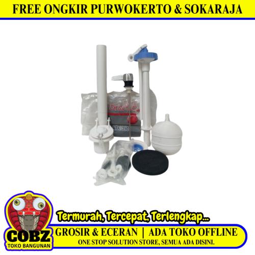 BRACHIO ATK-350 Alat Perlengkapan Kloset Monoblok Single Flush Engkol Set