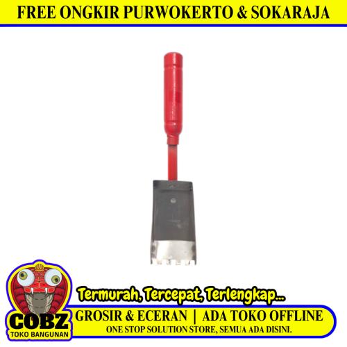 7.5 CM / NM Cetok Roskam Bata Ringan Hebel Trowel Gagang Kayu