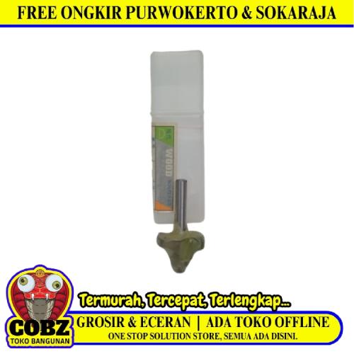 1/4 IN x 5/16 IN / MODERN Mata Bor Profil Router Bulat Round Over Bit