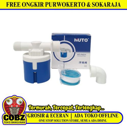 3/4 IN / HUTO Pelampung Otomatis Torrent Water Level Control Stop Kran Set