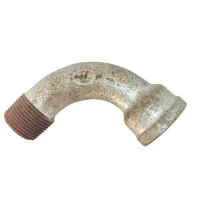 3/4 IN / G Knee Leher Panjang Drat Luar Dalam Fitting Pipa Besi