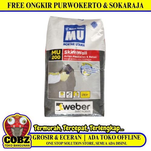 20 KG / MU 200 SKIN Semen Instant Acian Plesteran & Beton Sak
