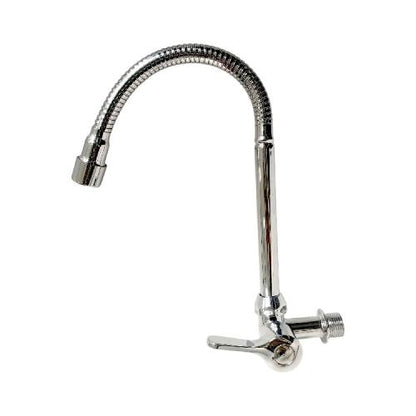 1/2 IN / VERCELLI 10891 Kran Angsa Fleksibel Sink BCP Tembok Stainless