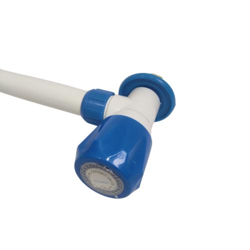 1/2 IN / NEVADA 02 Kran Angsa Sink Bak Cuci Piring Tembok Plastik PVC