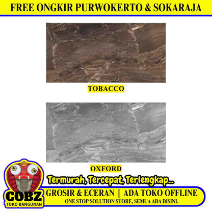 60 CM x 120 CM / SERENITY ROMA Granit Lantai Rumah Glossy Dus